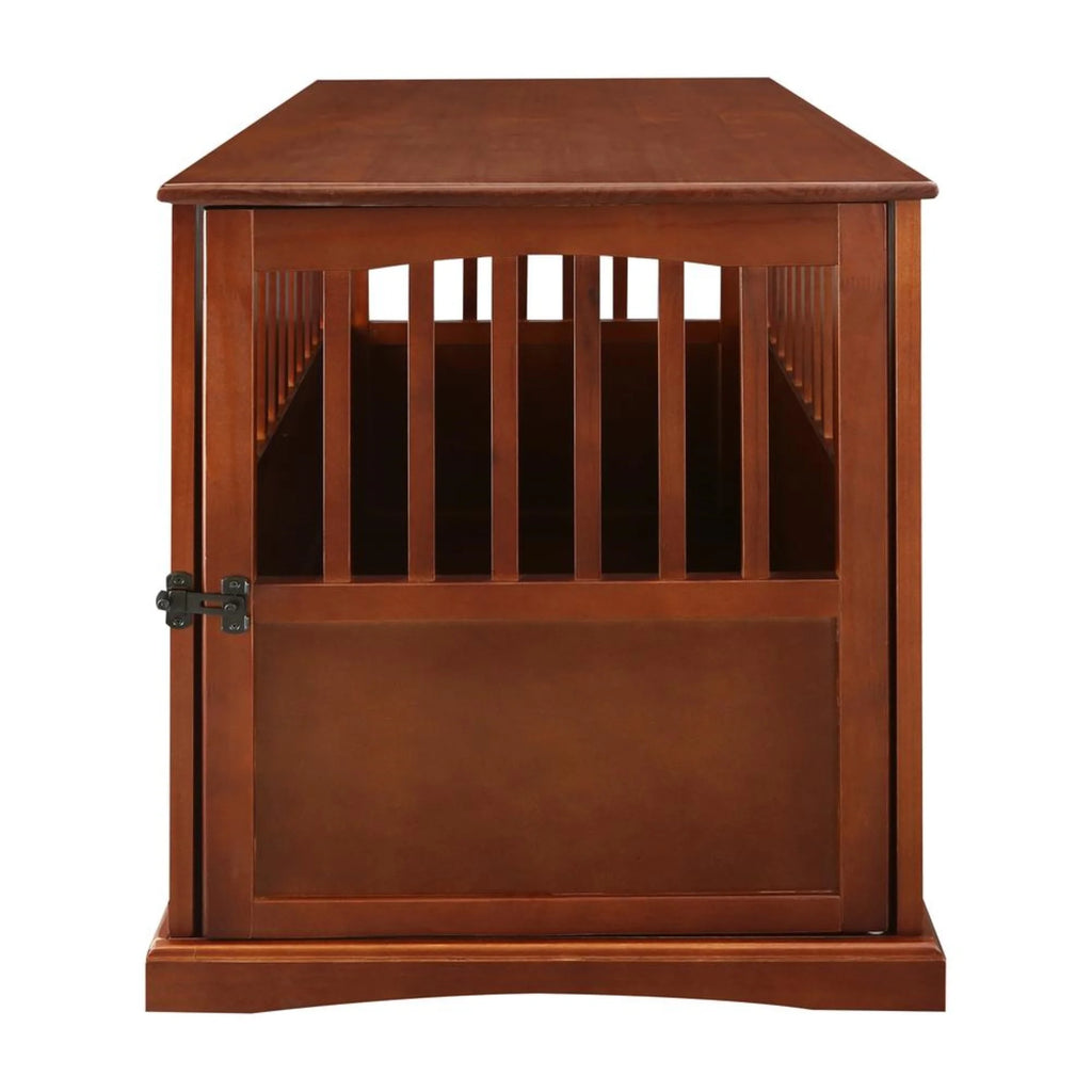 Pet Crate End Table - Walnut
