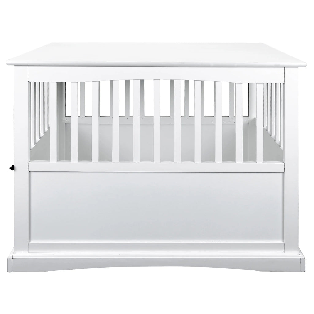 Pet Crate End Table-White