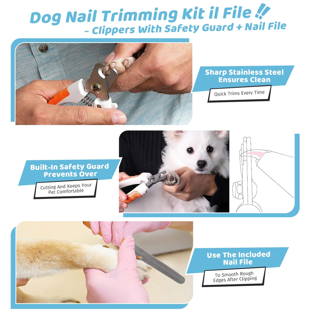 Pet Steam Brush for Dog & Cat–3-in-1 Spray Hair Removal Comb–Steam Brush for Shedding & Grooming–Water Brushes for Long & Short Haired Pets–Spritz Defur Comb–Includes Waterless Shampoo & Eye Wipes