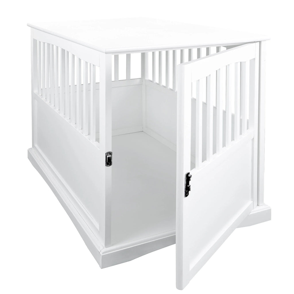 Pet Crate End Table-White