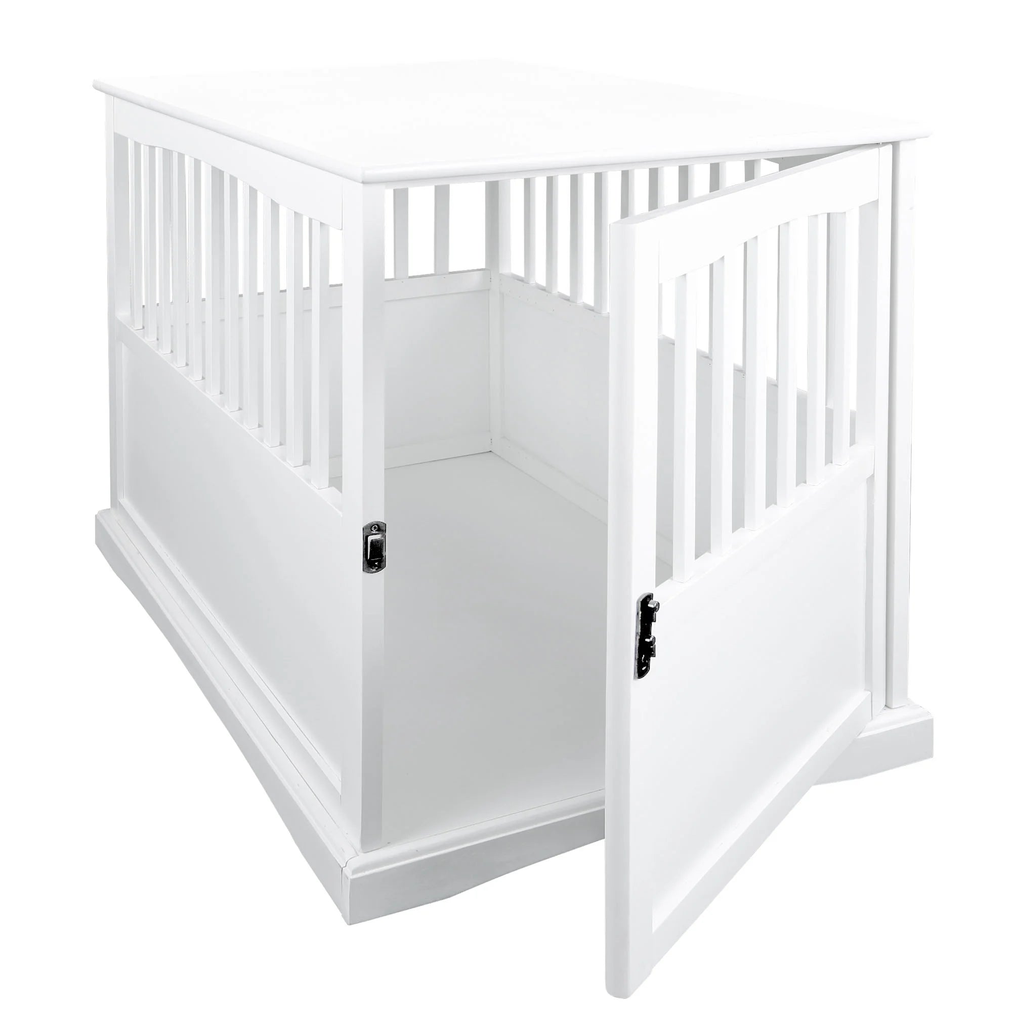 Pet Crate End Table-White