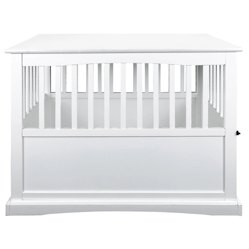 Pet Crate End Table-White