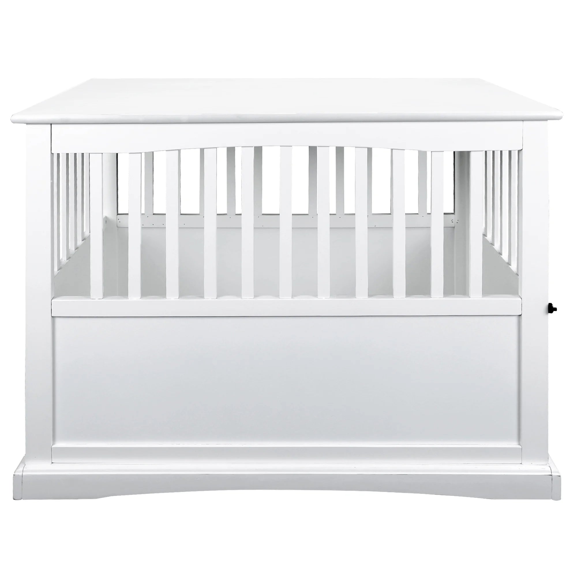 Pet Crate End Table-White
