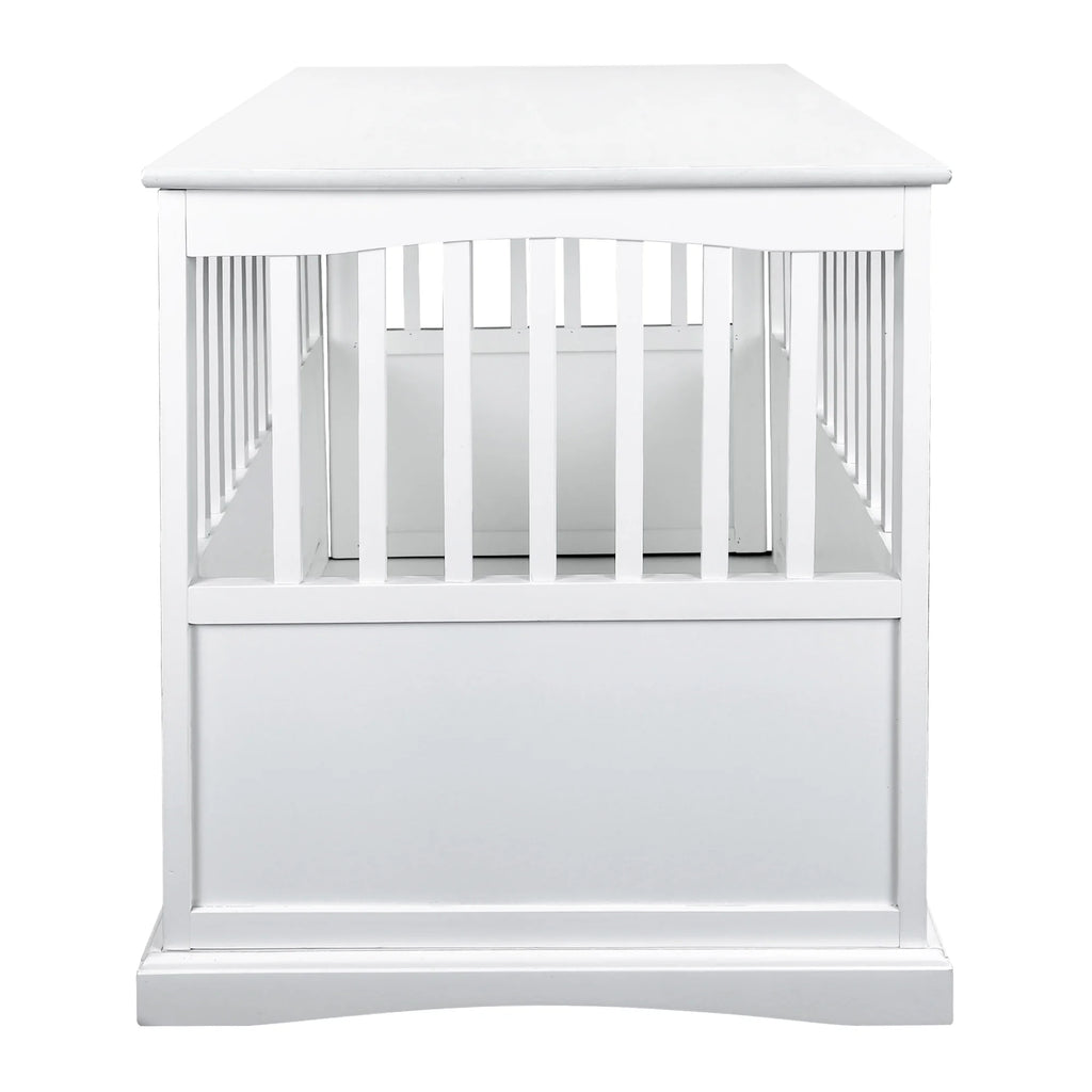 Pet Crate End Table-White