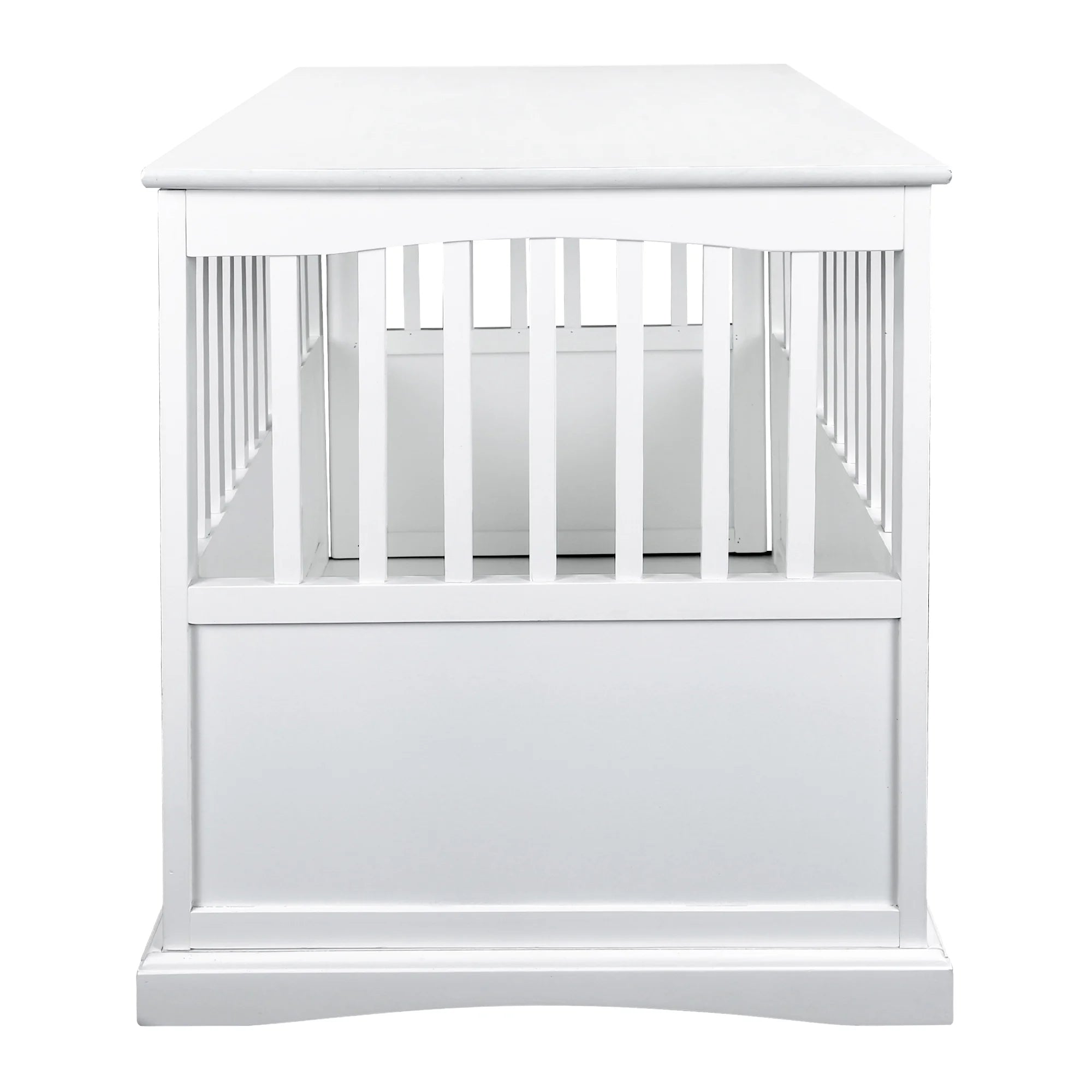Pet Crate End Table-White