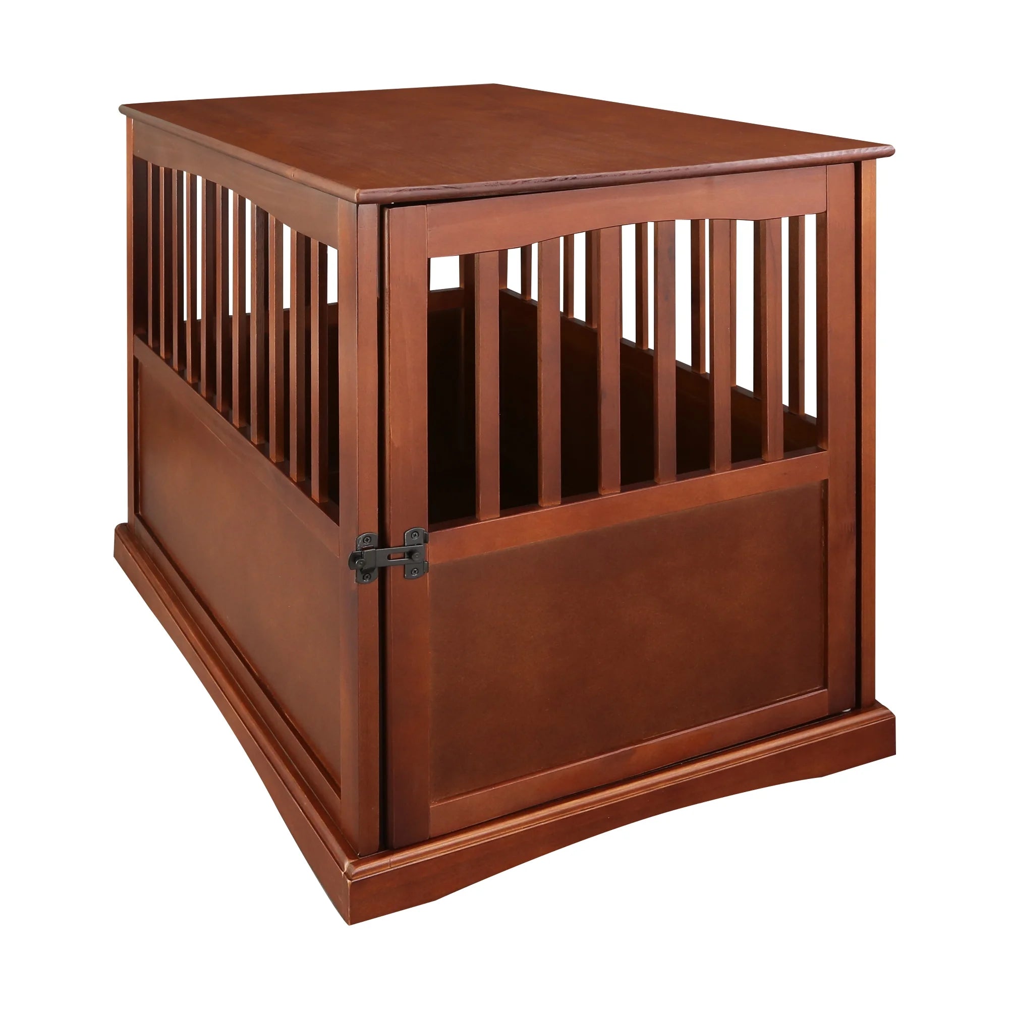 Pet Crate End Table - Walnut