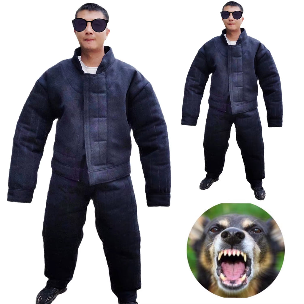 Bite Proof Clothes Dog Bite Suit Trainer Protective Suit Tear Proof Suit Training Target Coat German Shepherd Pet Dog Supplies
